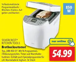 Lidl SILVERCREST KITCHEN TOOLS Brotbackautomat Angebot