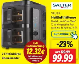 Lidl SALTER Heißluftfritteuse Angebot