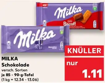 Kaufland MILKA Schokolade Angebot
