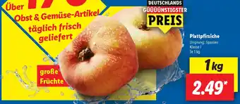 Lidl Plattpfirsiche Angebot