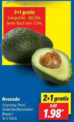 Lidl Avocado Angebot