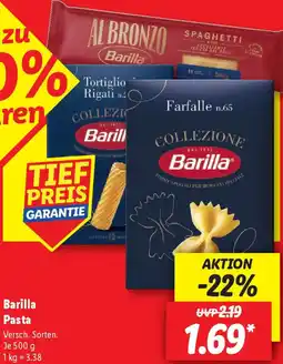 Lidl Barilla Pasta Angebot