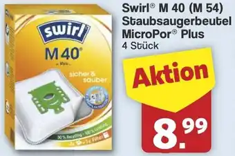 Famila Nord West Swirl M 40 (M 54) Staubsaugerbeutel MicroPor Plus Angebot