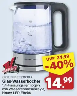 Famila Nord West GOURMETMaxx Glas-Wasserkocher Angebot