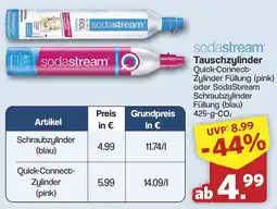 Famila Nord West Sodastream Tauschzylinder Angebot