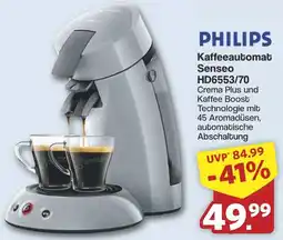Famila Nord West PHILIPS Kaffeeautomat Senseo HD6553/70 Angebot