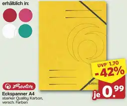 Famila Nord West herlitz Eckspanner A4 Angebot