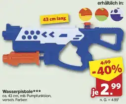 Famila Nord West Wasserpistole Angebot