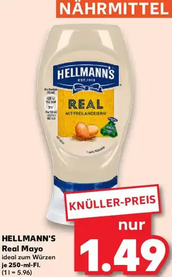 Kaufland HELLMANN'S Real Mayo Angebot