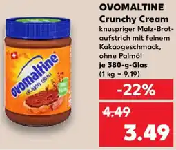 Kaufland OVOMALTINE Crunchy Cream Angebot