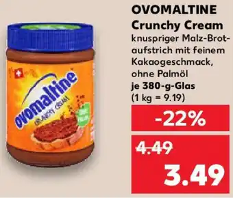 Kaufland OVOMALTINE Crunchy Cream Angebot