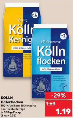 Kaufland KÖLLN Haferflocken Angebot