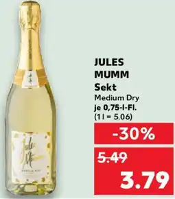Kaufland JULES MUMM Sekt Angebot