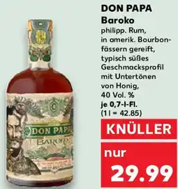 Kaufland DON PAPA Baroko Angebot