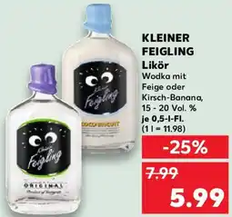 Kaufland KLEINER FEIGLING Likör Angebot