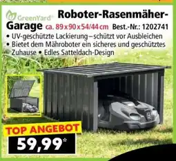 Norma Roboter-Rasenmäher-Garage Angebot