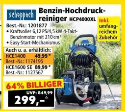 Norma Benzin-Hochdruckreiniger HCP4000XL Angebot