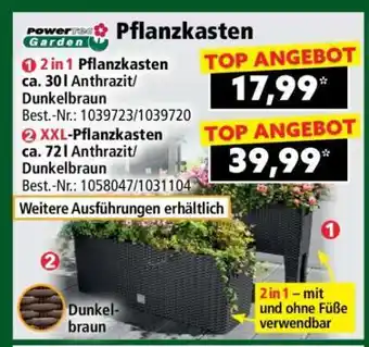 Norma 2 in 1 Pflanzkasten Angebot