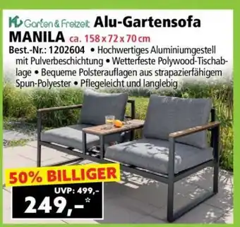 Norma Alu-Gartensofa MANILA Angebot