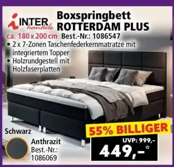 Norma Boxspringbett ROTTERDAM PLUS Angebot