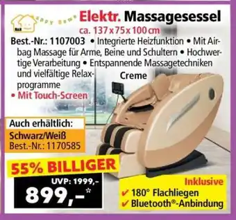 Norma Elektr. Massagesessel Angebot