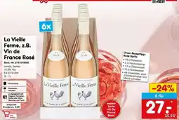 Netto Marken-Discount La Vieille Ferme, z.B. Vin de France Rosé Angebot