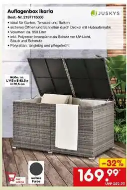 Netto Marken-Discount Auflagenbox Ikaria Angebot