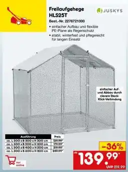 Netto Marken-Discount Freilaufgehege HLS25T Angebot