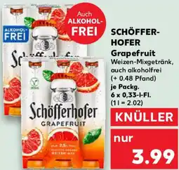 Kaufland Schöfferhofer Grapefruit Angebot