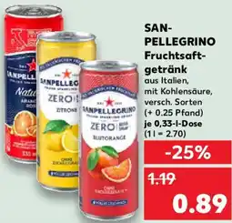 Kaufland SAN PELLEGRINO Fruchtsaftgetränk Angebot