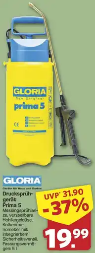 Famila Nord West GLORIA Drucksprühgerät Prima 5 Angebot
