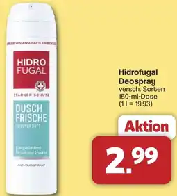 Famila Nord West Hidrofugal Deospray Angebot