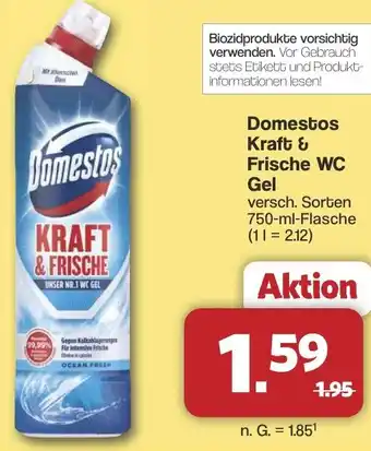 Famila Nord West Domestos Kraft & Frische WC Gel Angebot