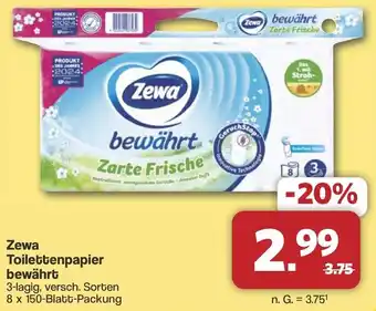 Famila Nord West Zewa Toilettenpapier bewährt Angebot