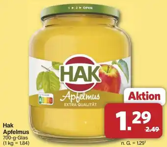 Famila Nord West Hak Apfelmus Angebot