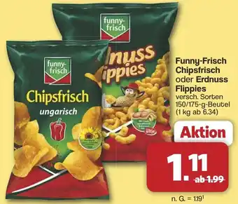 Famila Nord West Funny-Frisch Chipsfrisch oder Erdnuss Flippies Angebot