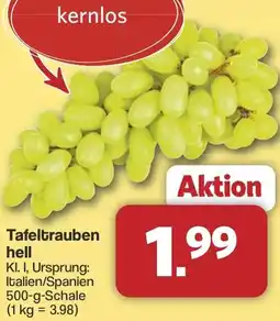 Famila Nord West Tafeltrauben hell Angebot