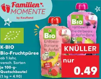 Kaufland K-BIO Bio-Fruchtpüree Angebot