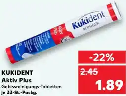Kaufland KUKIDENT Aktiv Plus Angebot