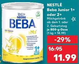 Kaufland NESTLÉ Beba Junior 1+ oder 2+ Angebot