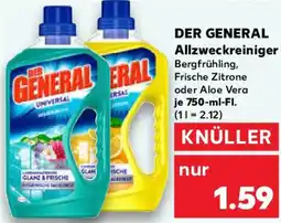 Kaufland DER GENERAL Allzweckreiniger Angebot