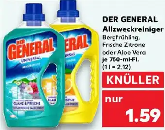 Kaufland DER GENERAL Allzweckreiniger Angebot