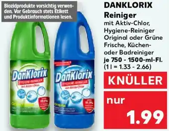 Kaufland DANKLORIX Reiniger Angebot