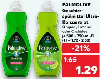 Kaufland PALMOLIVE Geschirrspülmittel Ultra Konzentrat Angebot