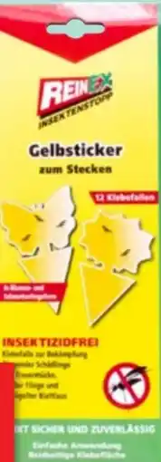 Thomas Philipps Reinex Insektenstopp Gelbsticker zum Stecken Angebot