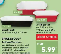 Kaufland SPICE&SOUL Auflaufformen Angebot
