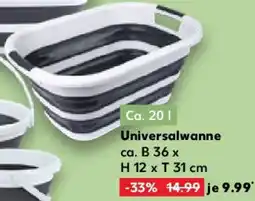Kaufland Universalwanne Angebot