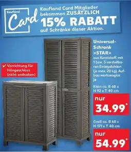 Kaufland Universal Schrank STAR Angebot