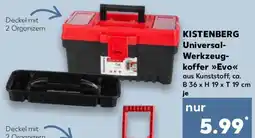 Kaufland KISTENBERG Universal Werkzeugkoffer Evo Angebot