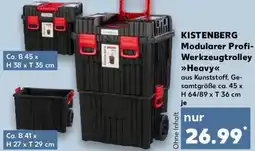 Kaufland KISTENBERG Modularer Profi Werkzeugtrolley Heavy Angebot